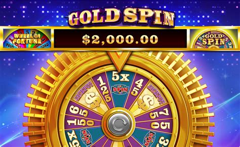 wheel of fortune gold spin